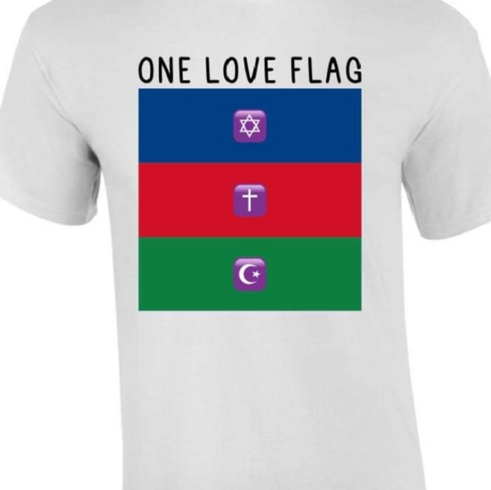 One God Flag t-shirt
